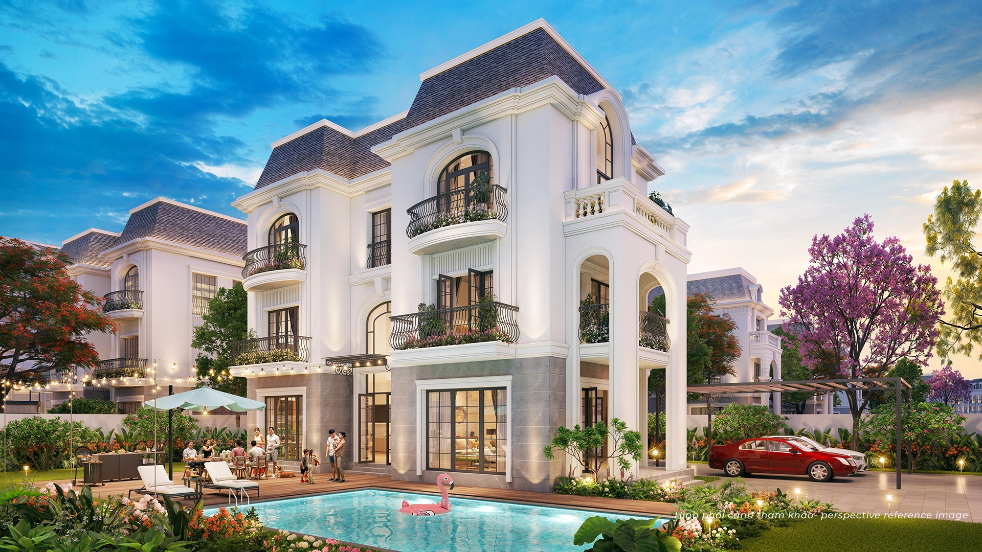 Kiến trúc tân cổ điển Pháp – Hồng Phát