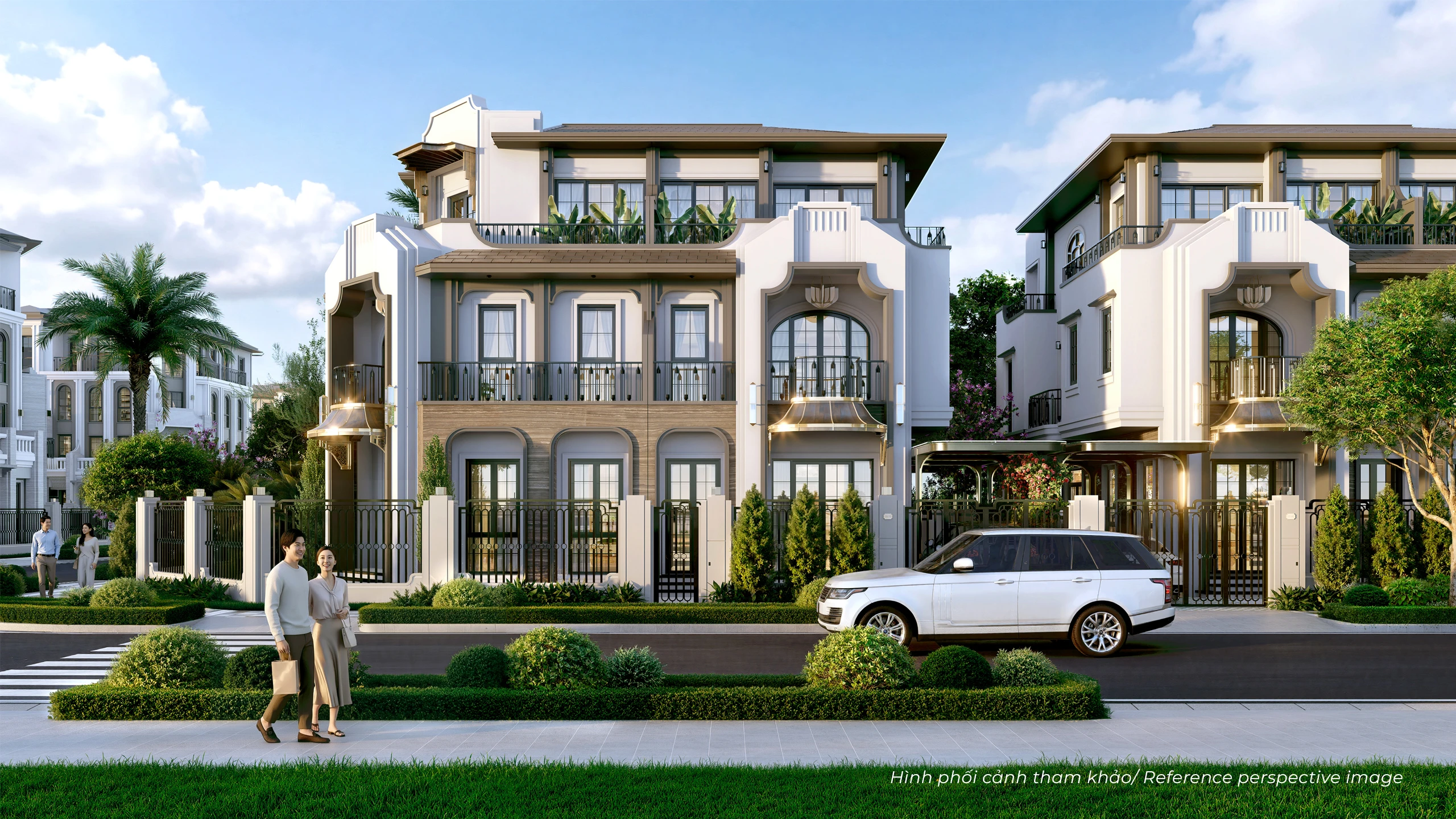 Những ngôi nhà đang sẵn sàng chào đón những chủ nhân đầu tiên tại Hồng Hạc City