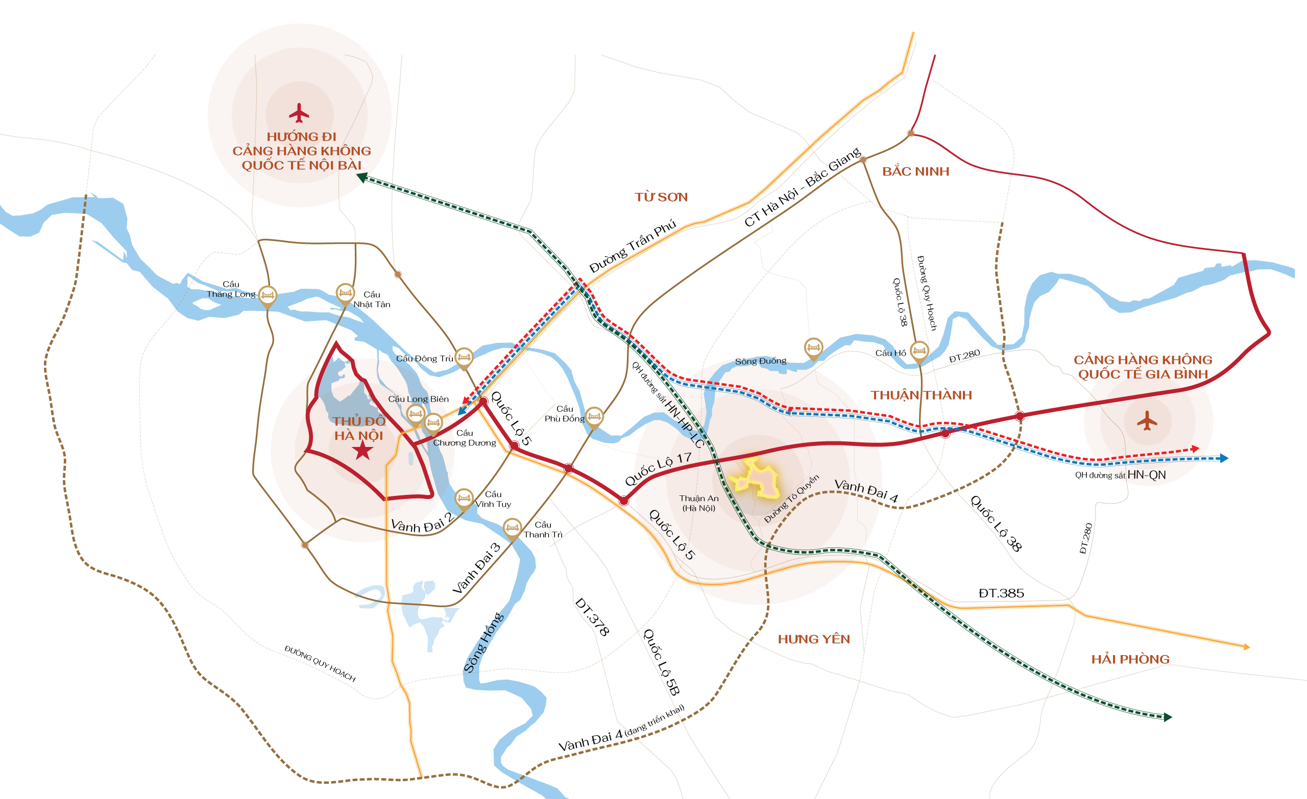 Bản đồ tham khảo vị trí dự án.