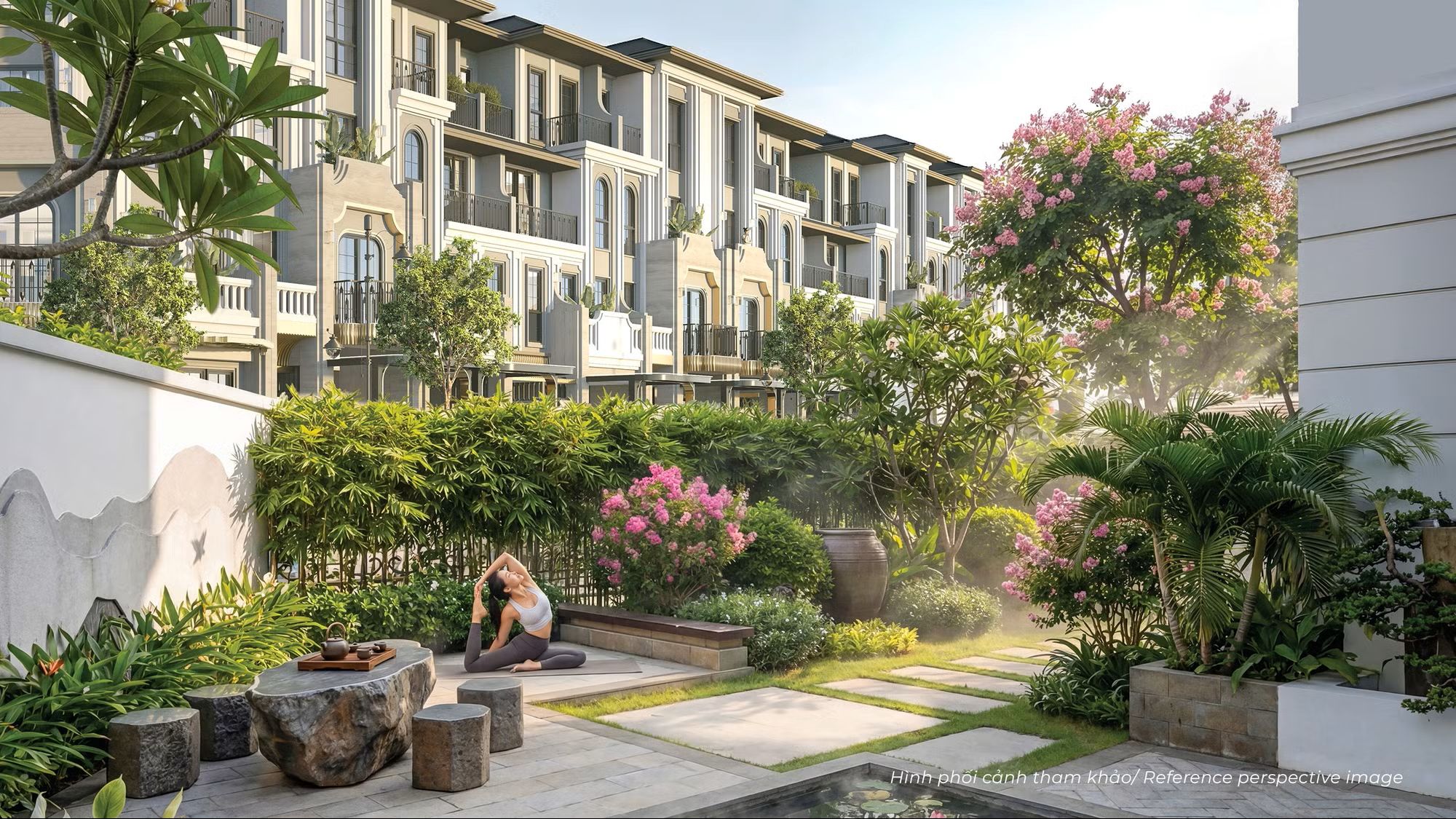 Hồng Hạc City với định hướng phát triển hệ sinh thái đô thị tích hợp, thay vì chỉ tập trung vào sản phẩm nhà ở. Ảnh phối cảnh