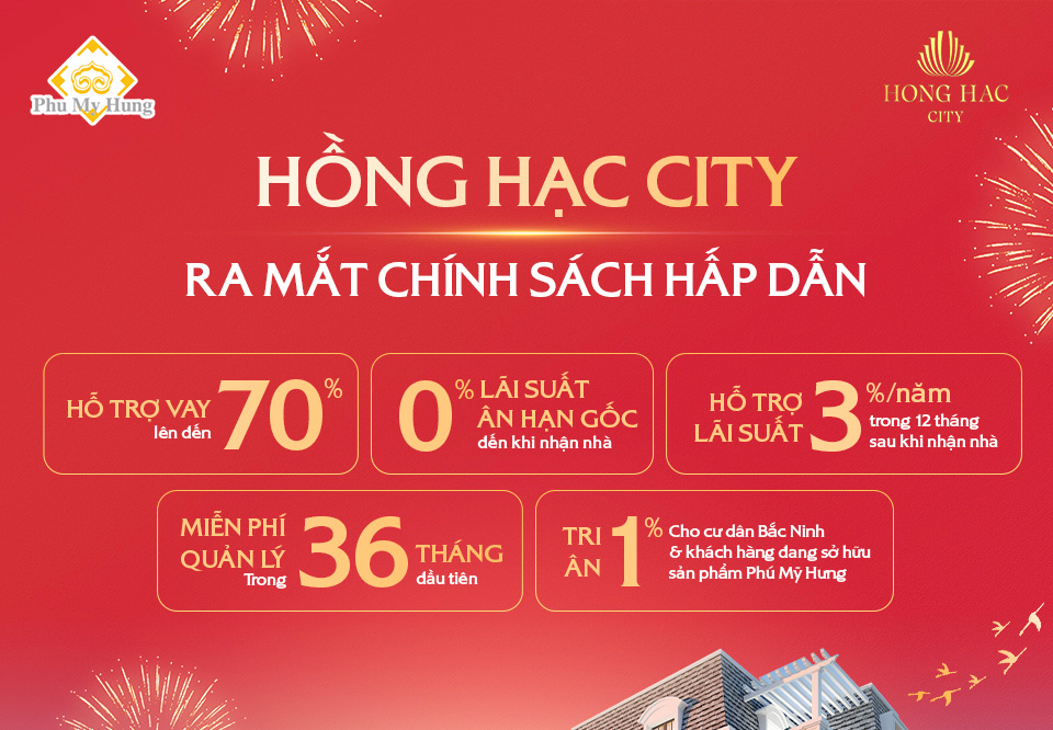 Chính sách bán hàng hấp dẫn Hồng Hạc city