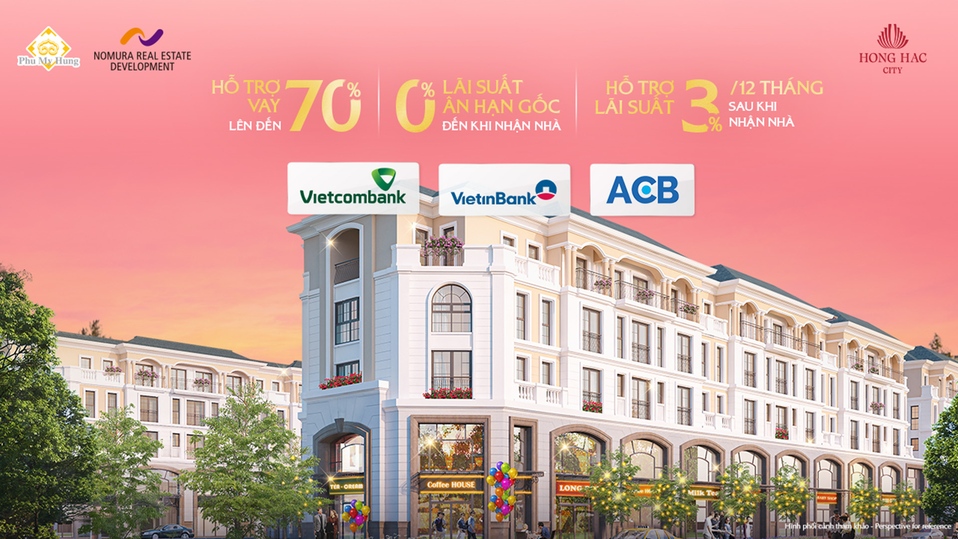 Phú Mỹ Hưng áp dụng chính sách tài chính linh hoạt tại phân khu Hồng Phát – Hồng Hạc City
