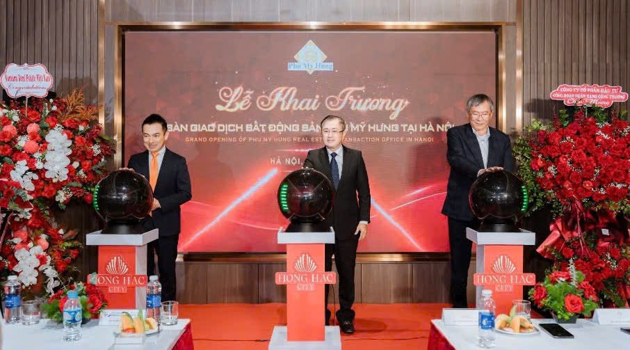 Nomura Real Estate Vietnam công bố hợp tác cùng Phú Mỹ Hưng trong Lễ khai trương Văn phòng giao dịch tại TP. Hà Nội.